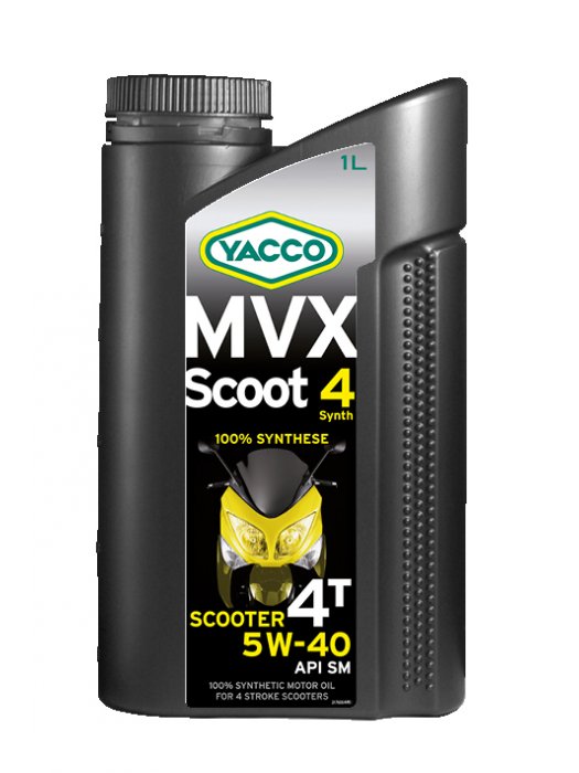 Yacco MVX SCOOT 4T SYNTH 5W-40 1L
